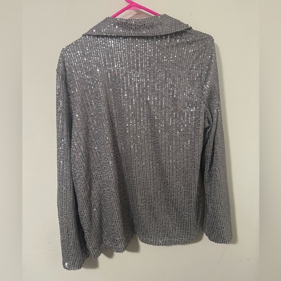 Sparkly sequin cardigan / blazer - Picture 3 of 4